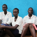 Girls in South Sudan