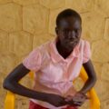 South Sudanese school girl in Juba