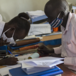 Girl from Salaam Secondary School in Juba at Cash Transfer Validation exercise earlier in November