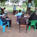 Head teacher and teach training on COVID-19 South Sudan